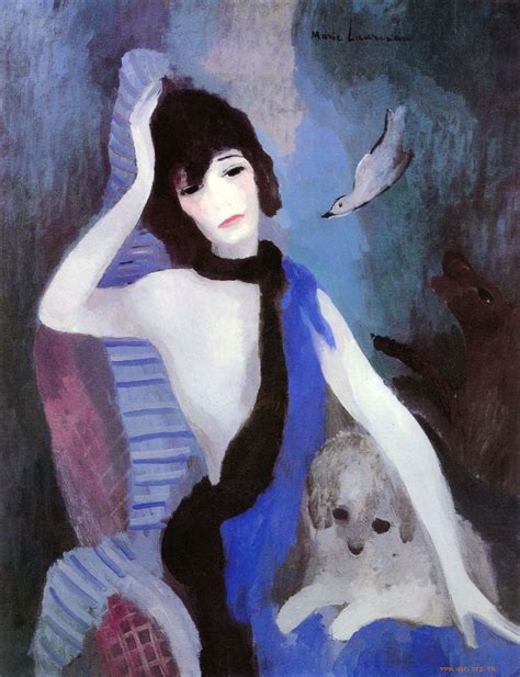 mademoiselle chanel marie laurencin|portrait of mademoiselle Chanel.